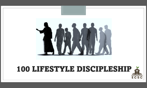 Course 100: Lifestyle Discipleship