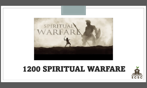 Course 12: Spiritual Warfare