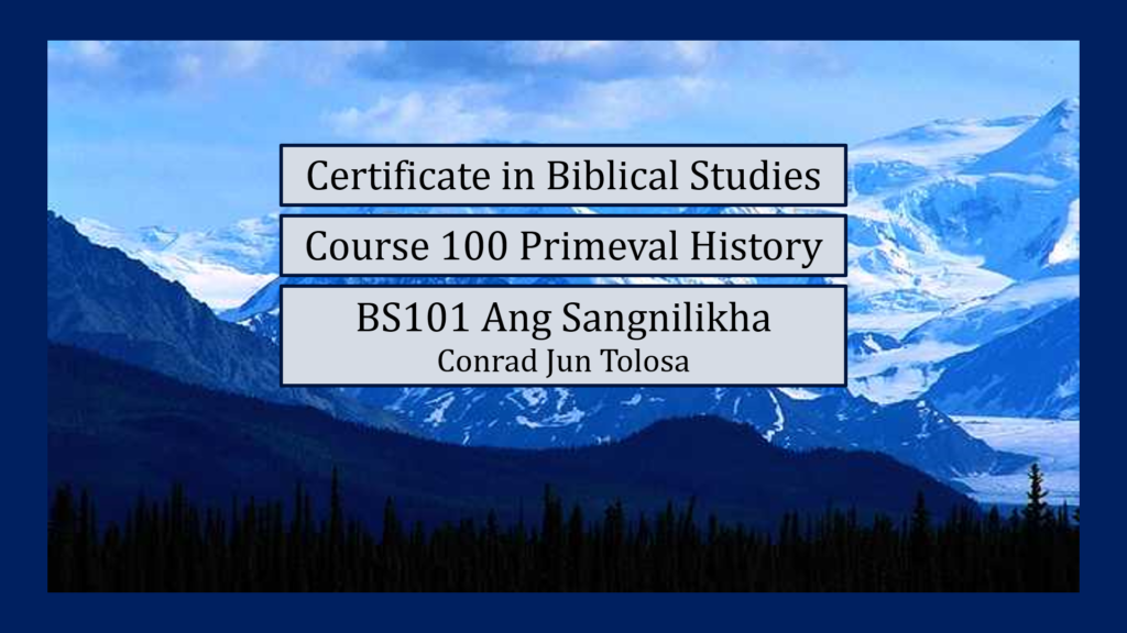 BS100: Primeval History